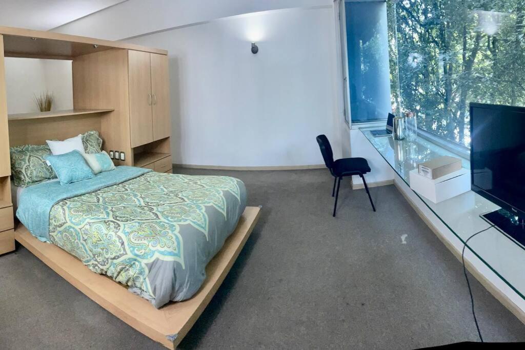 Loft Con Alberca, Gym Dowtown Mexico Apartment Bagian luar foto