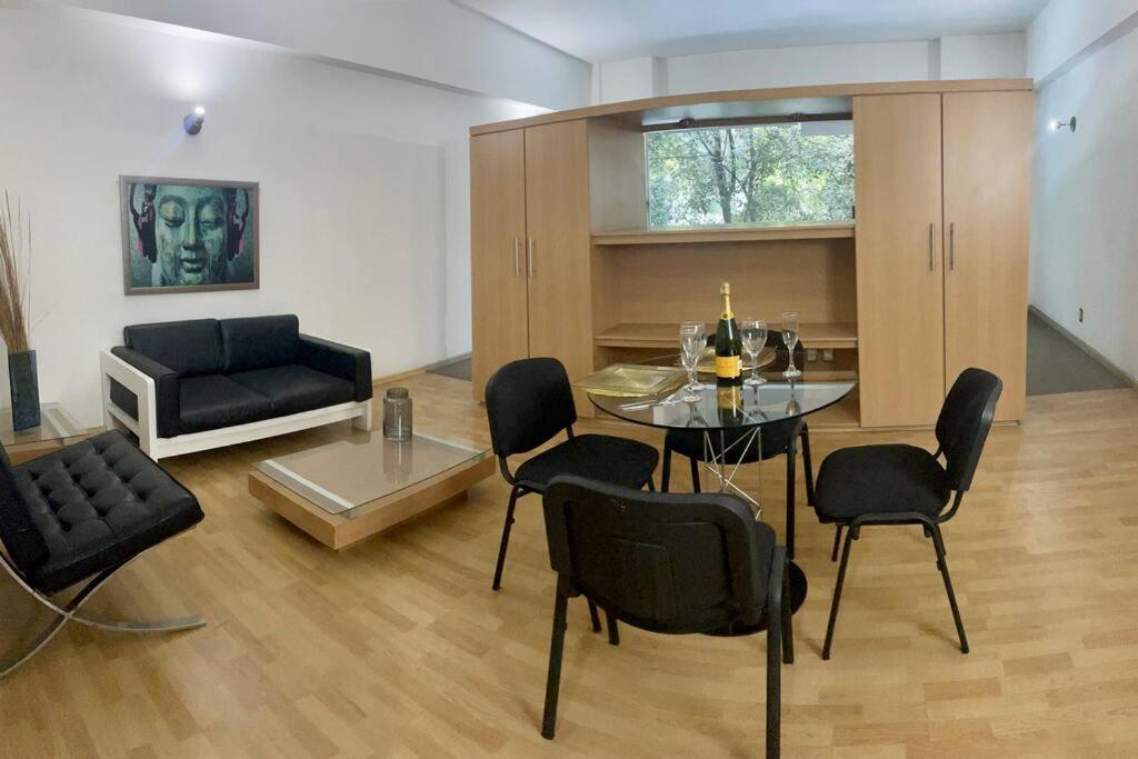 Loft Con Alberca, Gym Dowtown Mexico Apartment Bagian luar foto