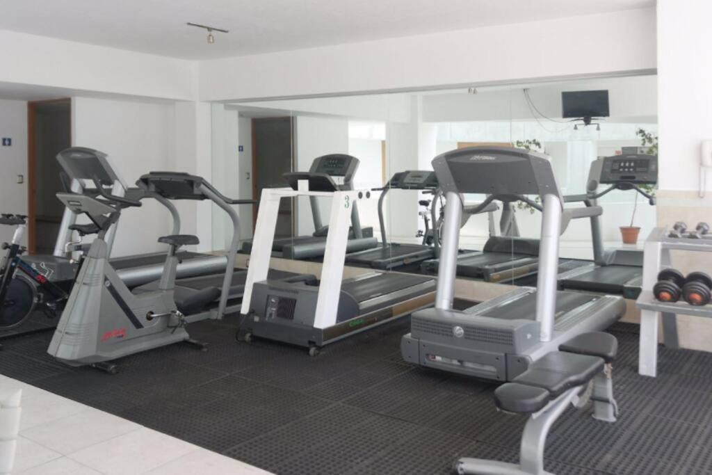 Loft Con Alberca, Gym Dowtown Mexico Apartment Bagian luar foto
