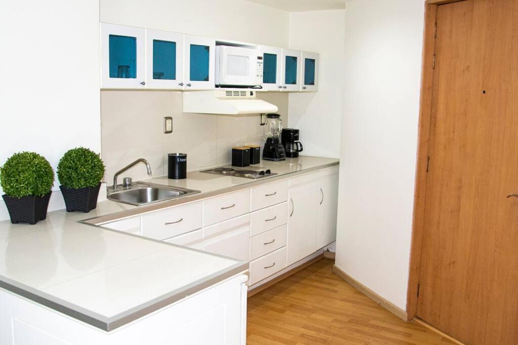 Loft Con Alberca, Gym Dowtown Mexico Apartment Bagian luar foto